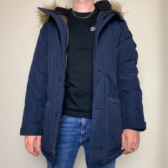 J.CREW MENS Winter Parka - Picture 1 of 7